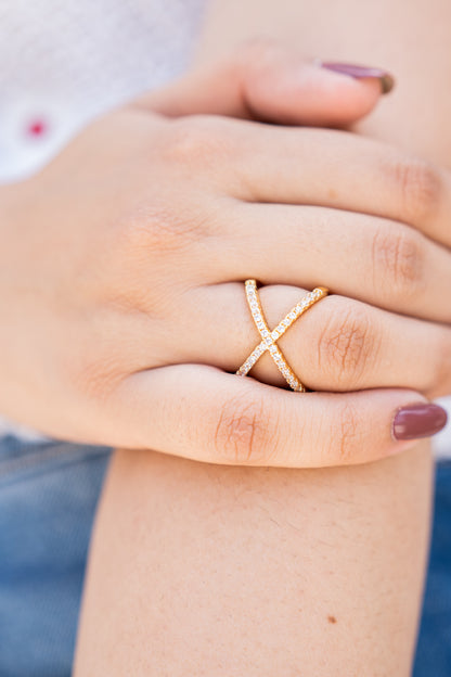 Criss Cross Ring