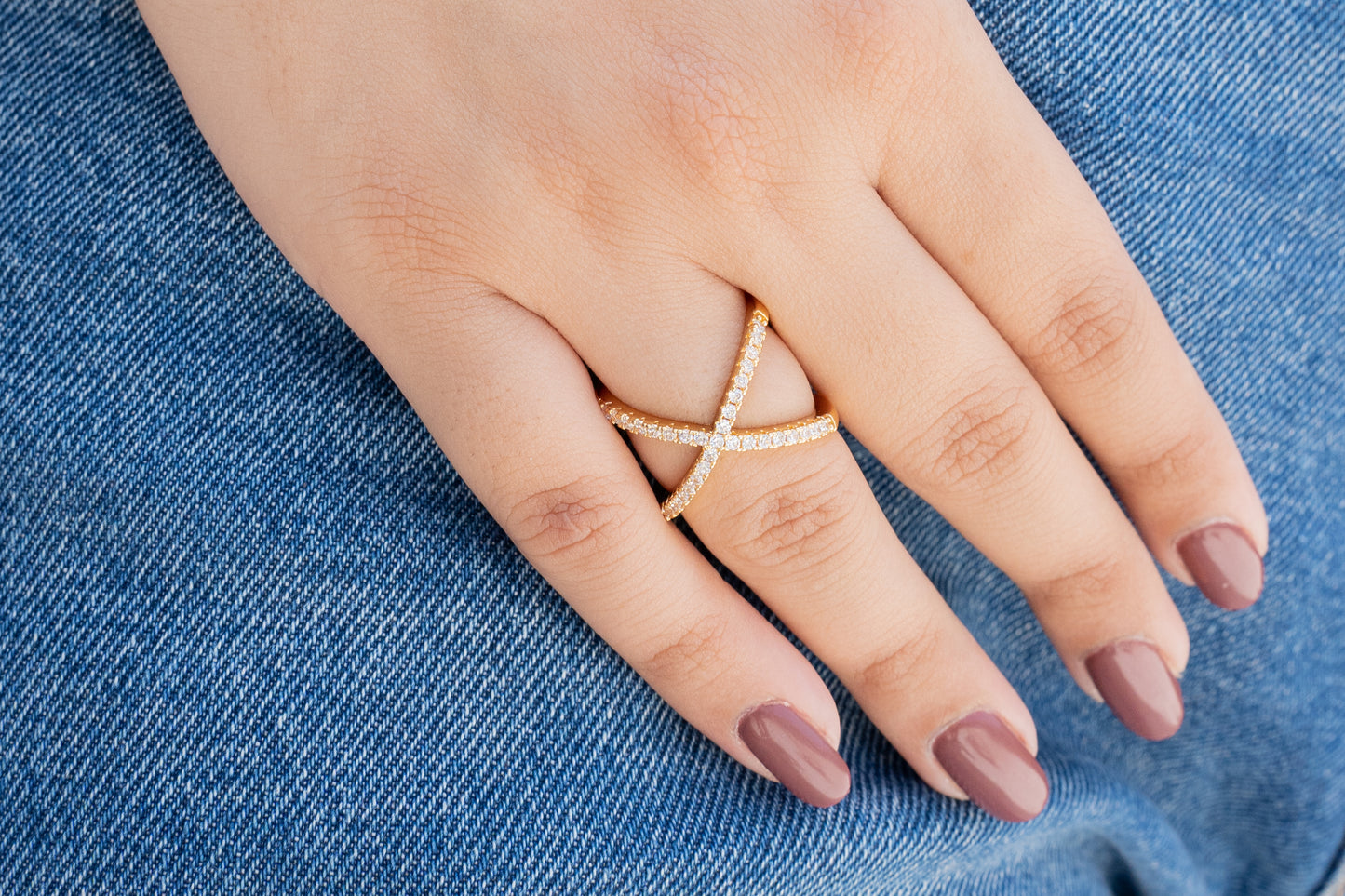 Criss Cross Ring