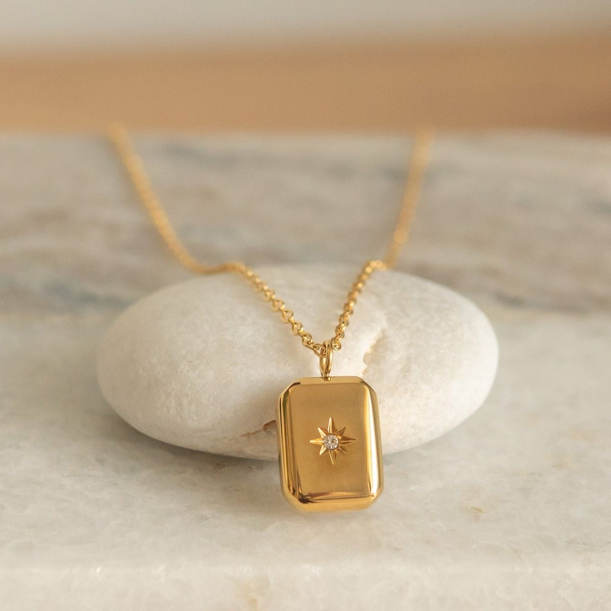 Stellar Square Necklace