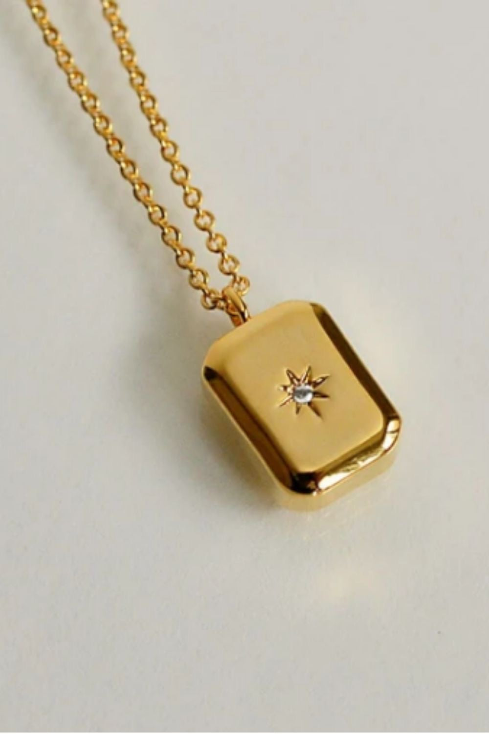 Stellar Square Necklace