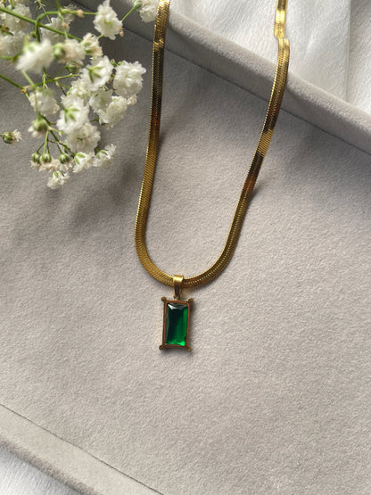 The Architect's Emerald Necklace