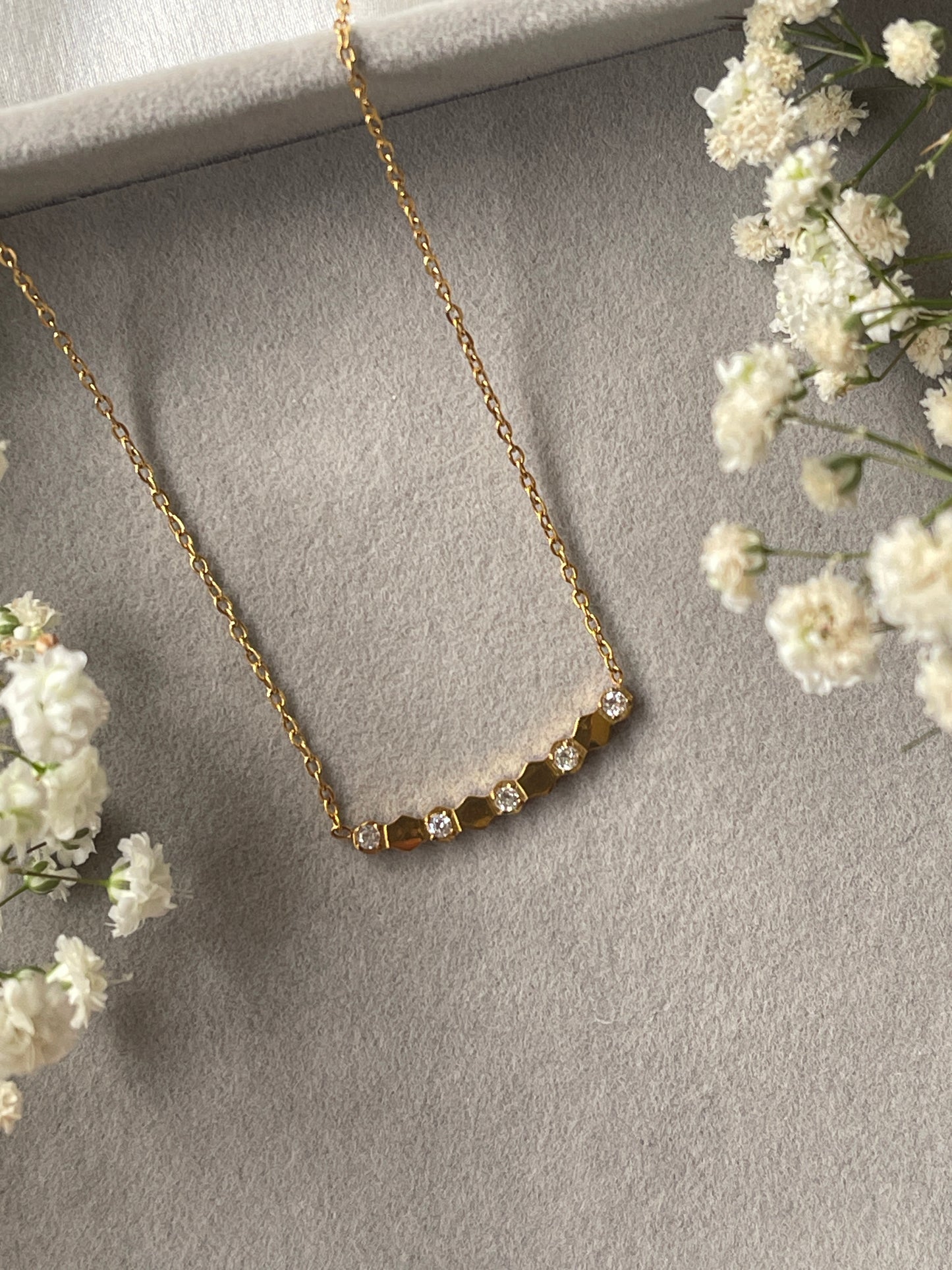 Aurelian Hexagon Necklace
