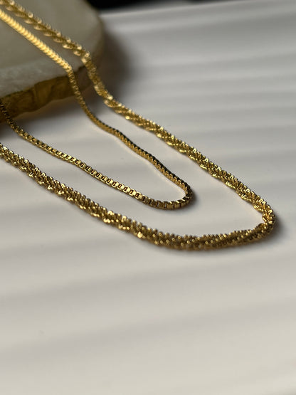 Layered necklace