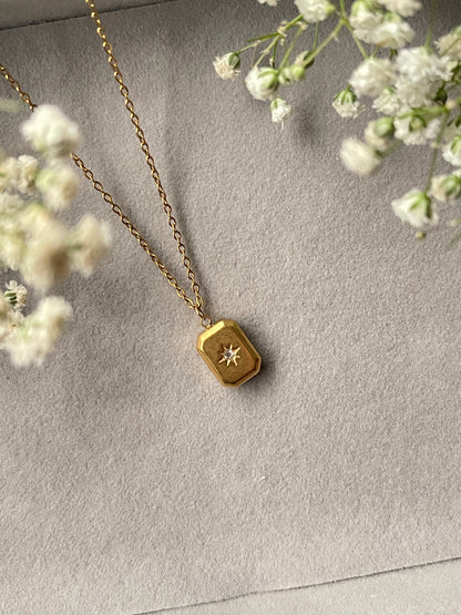 Stellar Square Necklace