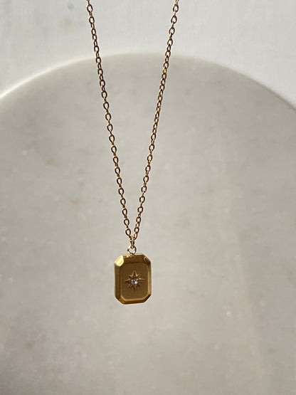 Stellar Square Necklace
