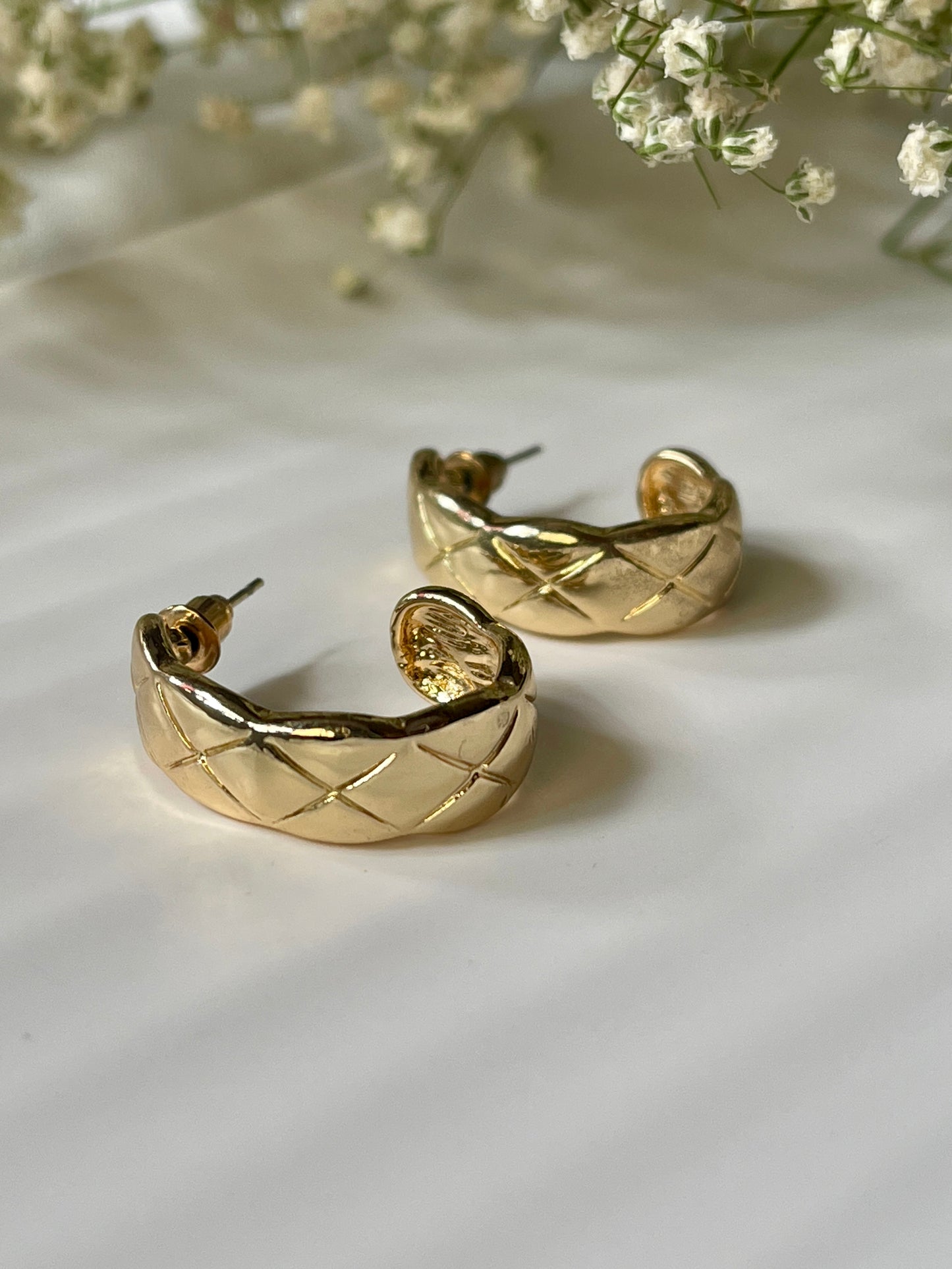 Chunky Hoop Earrings
