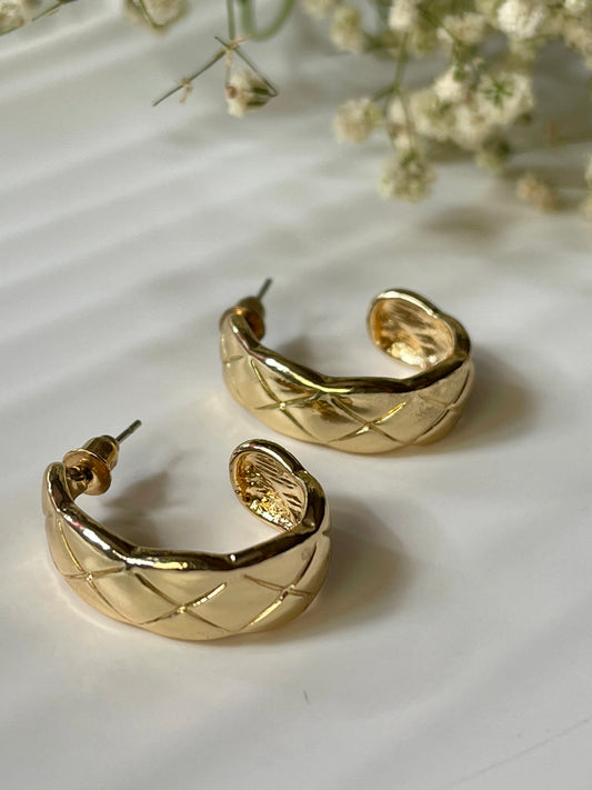 Chunky Hoop Earrings