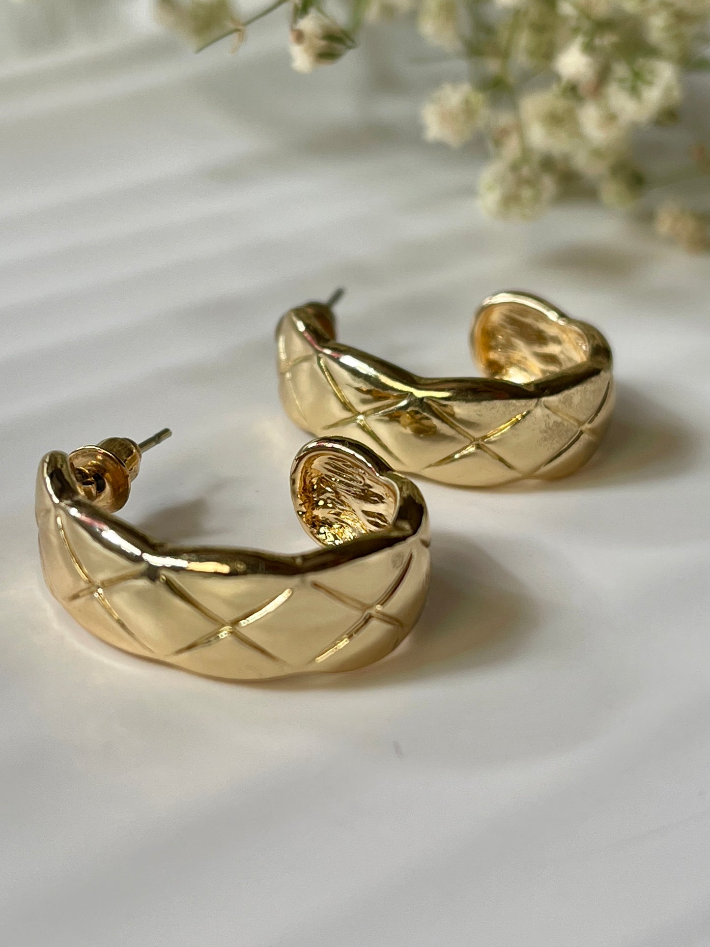 Chunky Hoop Earrings