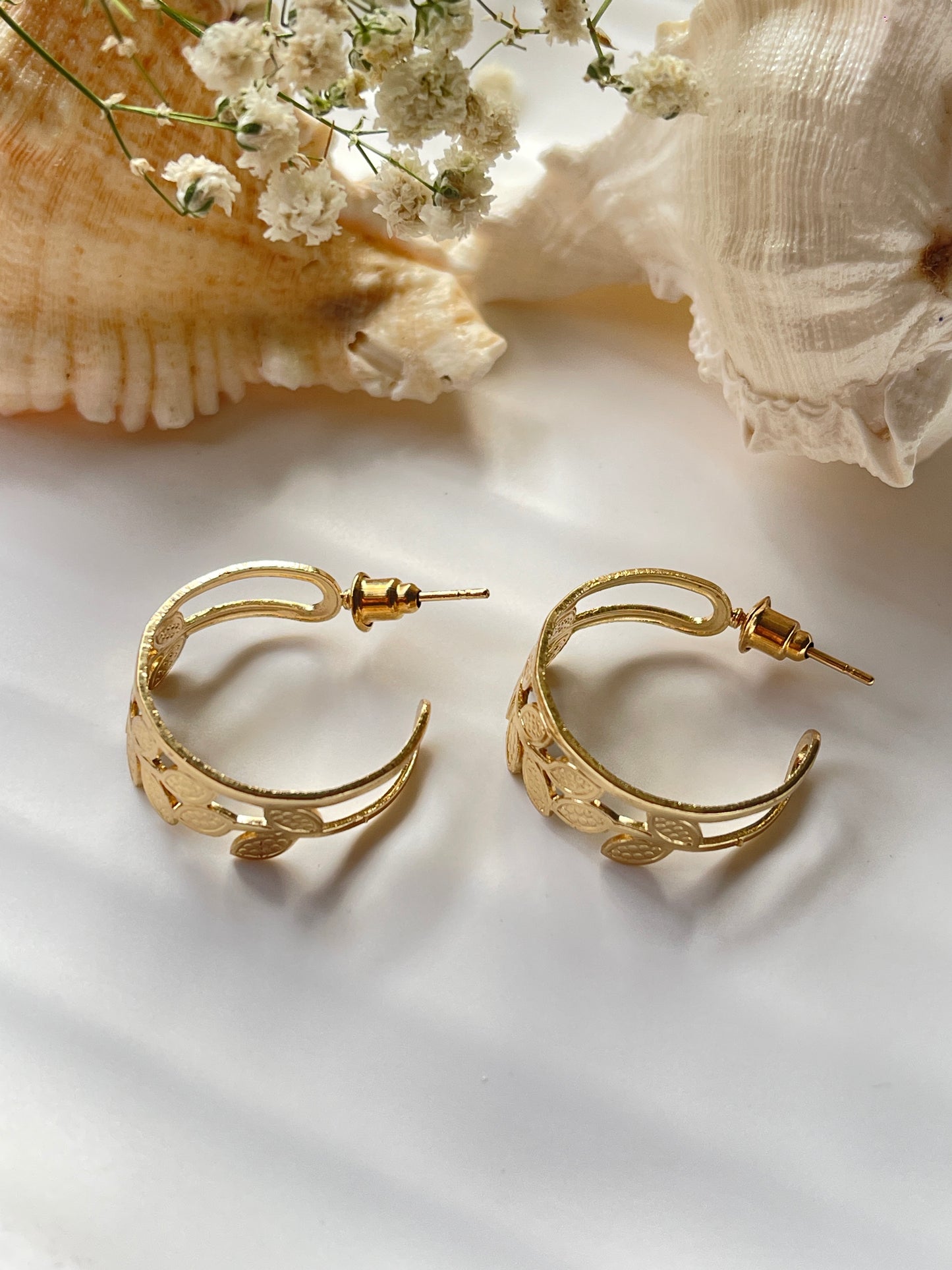 Leaf Hoops