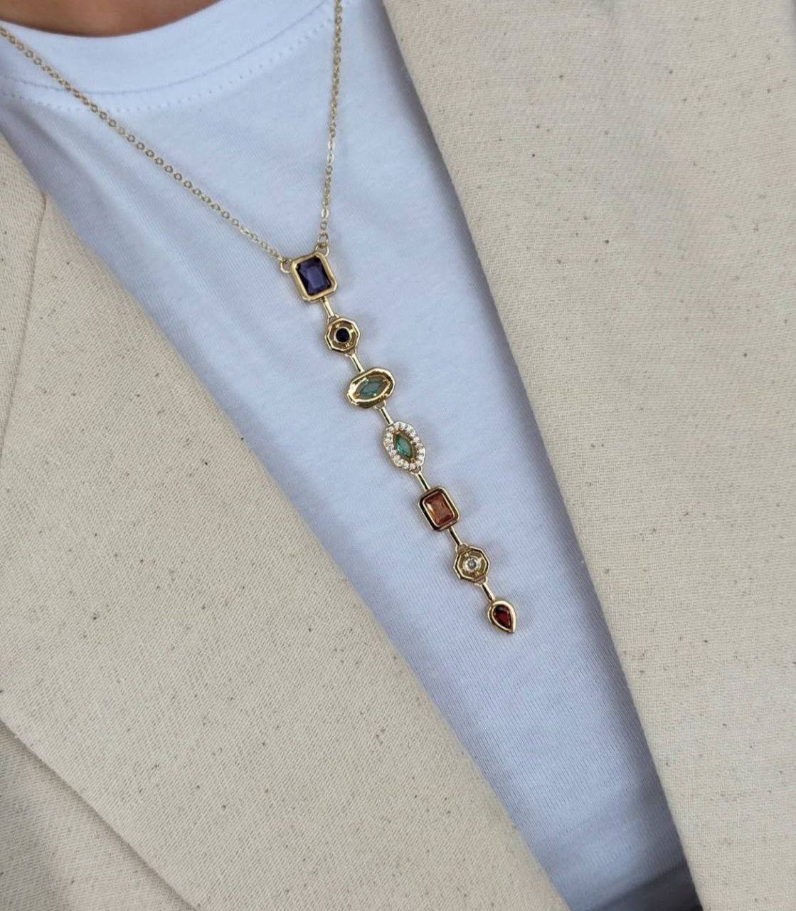 Aquamarine Whisper Necklace