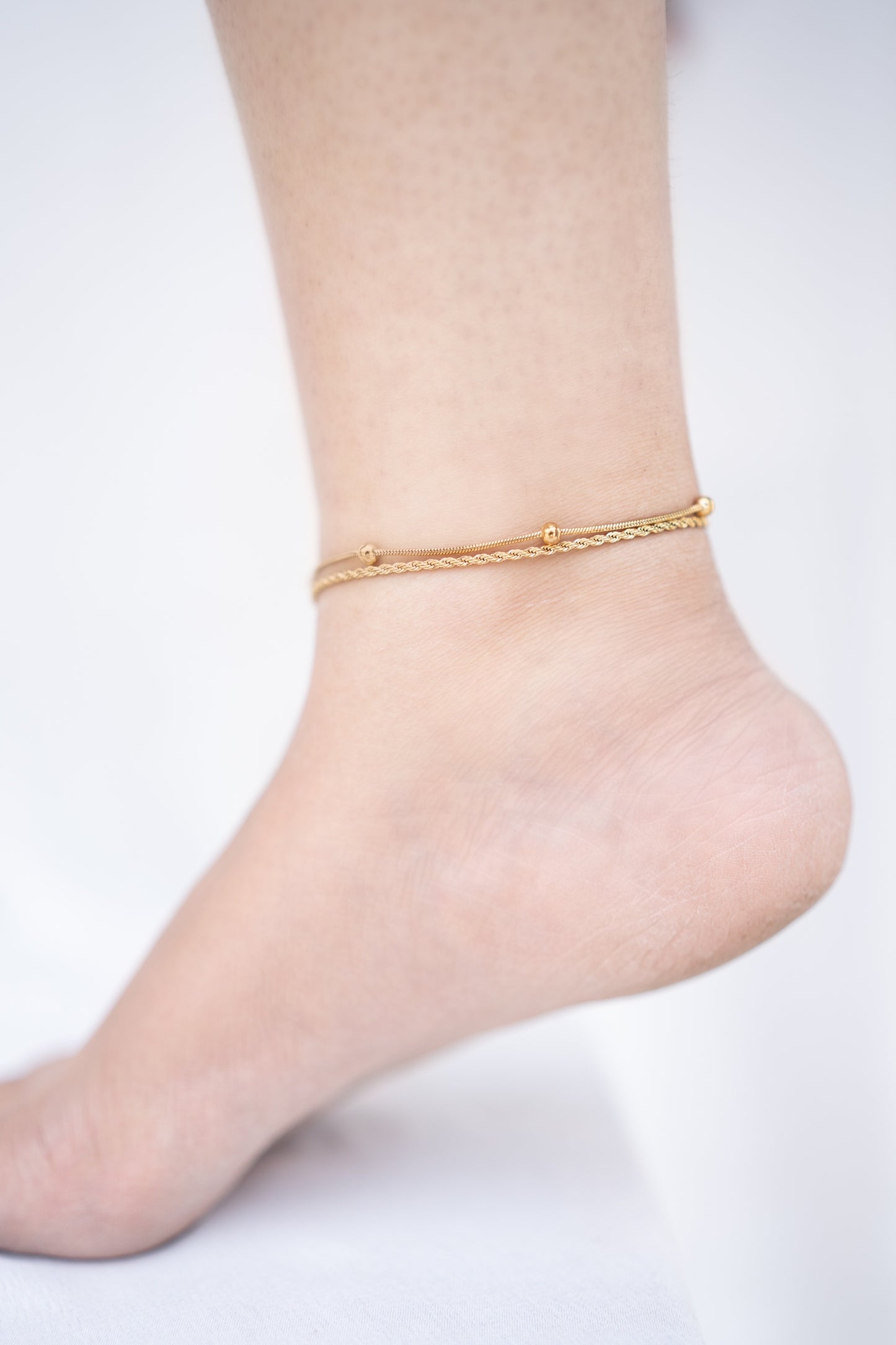 Silken Echo Anklet