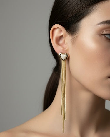 Detachable Heart Earrings