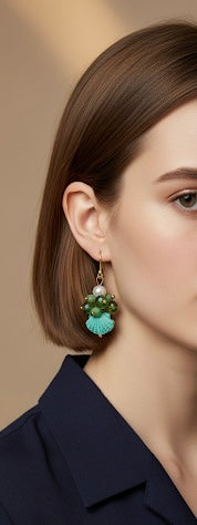 Tinsel Tiers Earrings