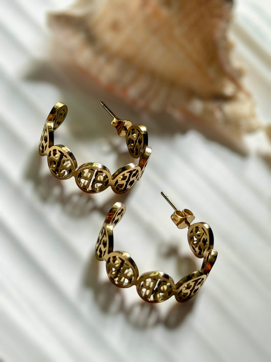 Inset Earrings