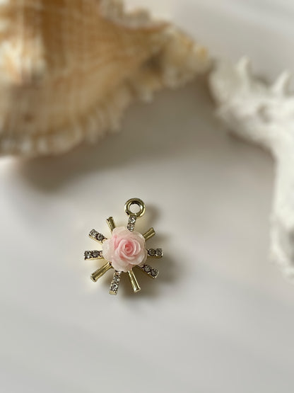 Personalise Jewellery with charms (Pink & dark pink theme)