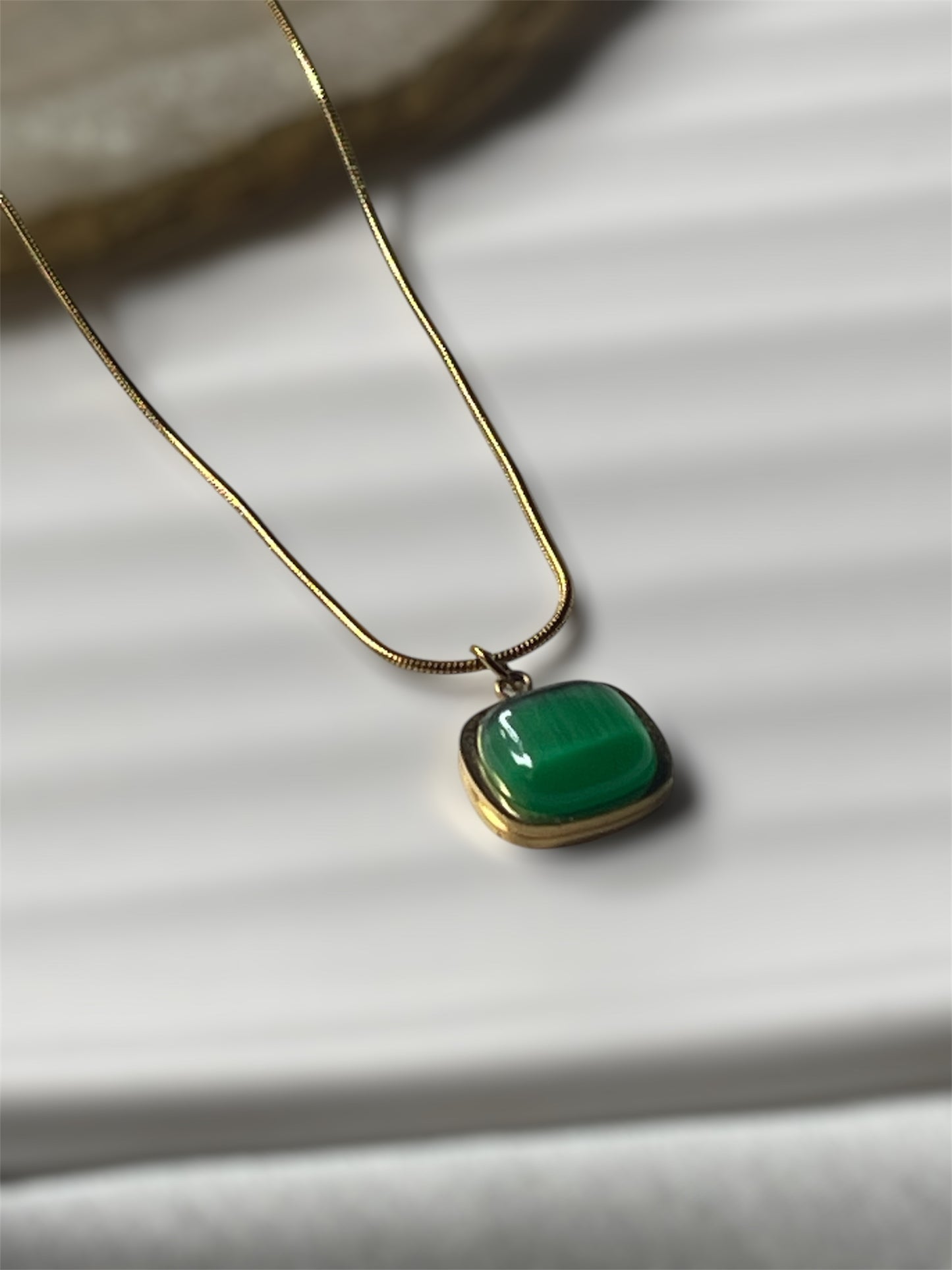 Emerald Bloom Necklace