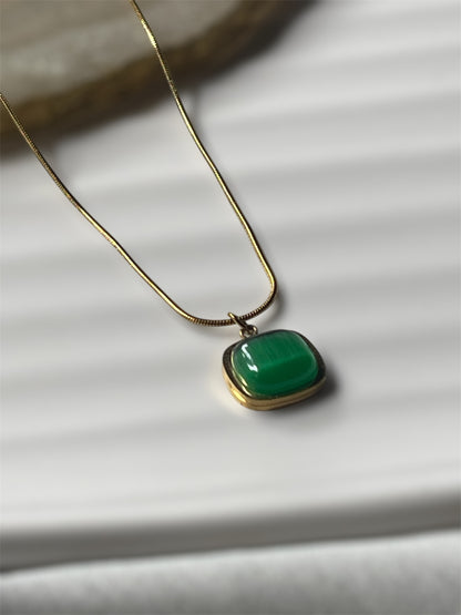 Emerald Bloom Necklace