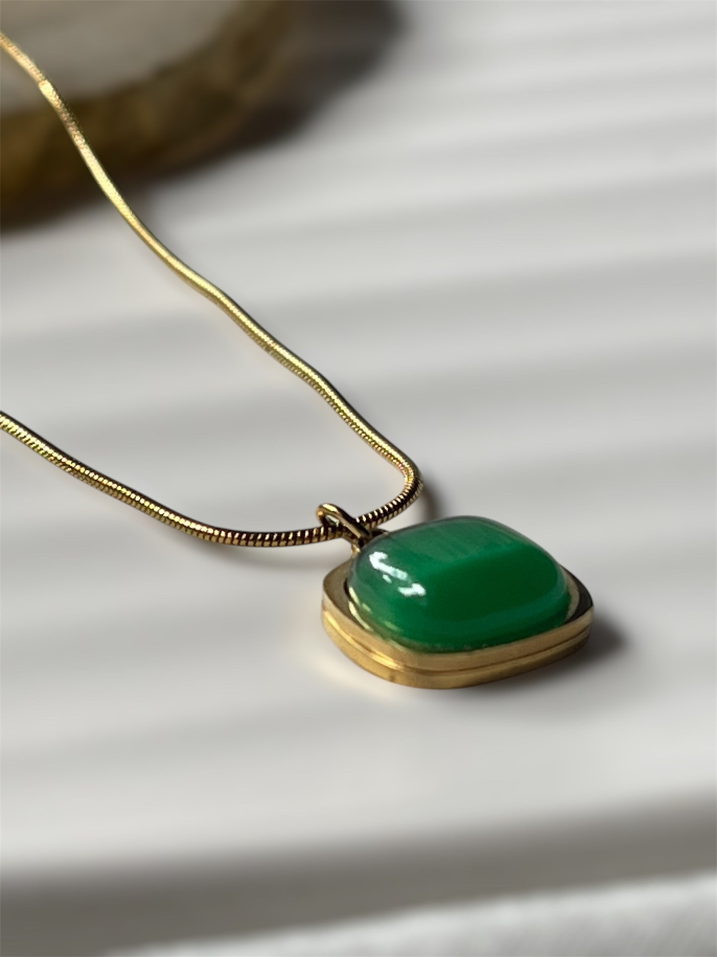 Emerald Bloom Necklace