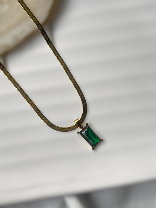 The Architect's Emerald Necklace