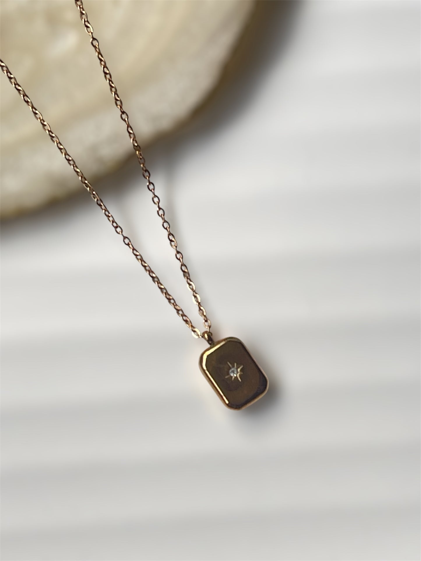 Stellar Square Necklace