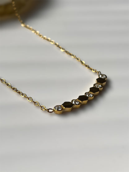 Aurelian Hexagon Necklace