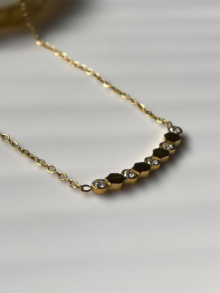 Aurelian Hexagon Necklace