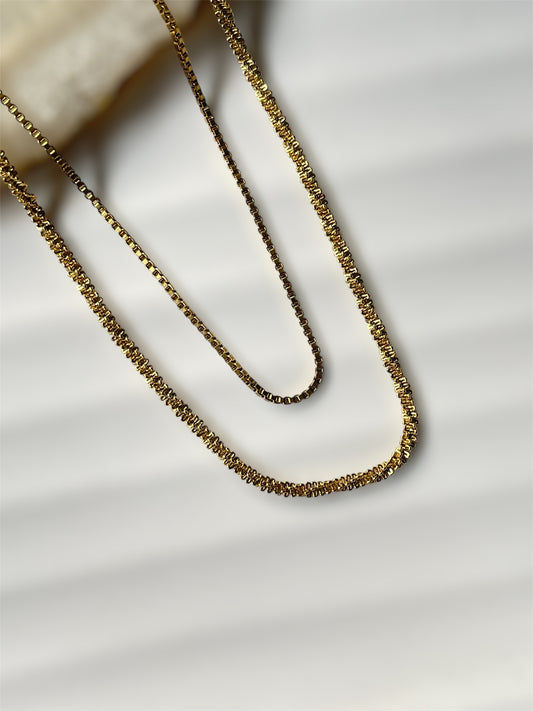 Layered necklace