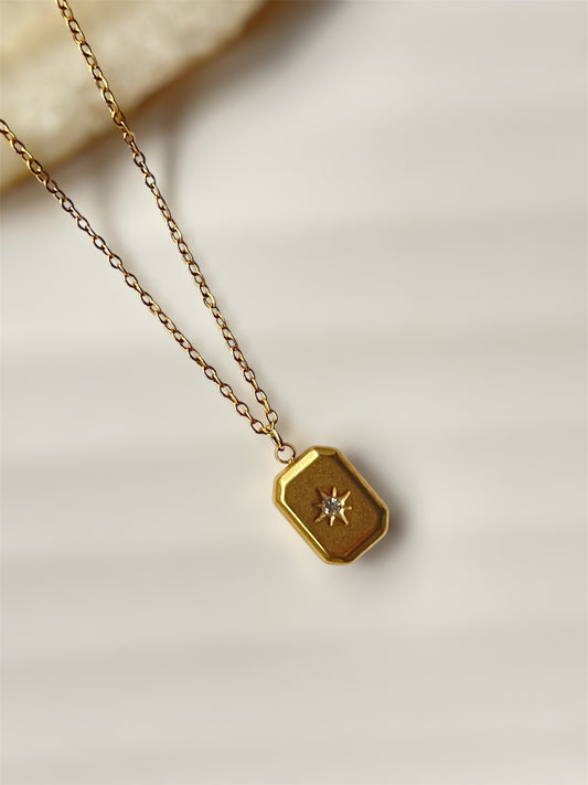 Stellar Square Necklace
