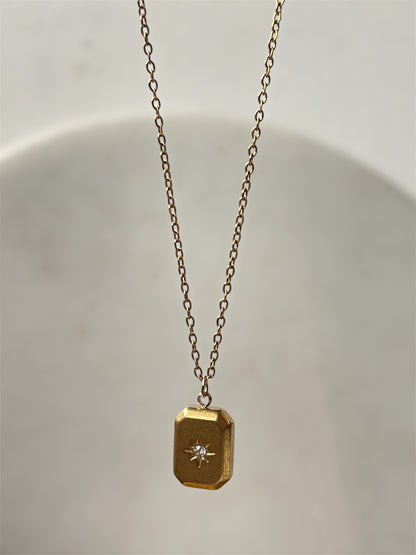 Stellar Square Necklace