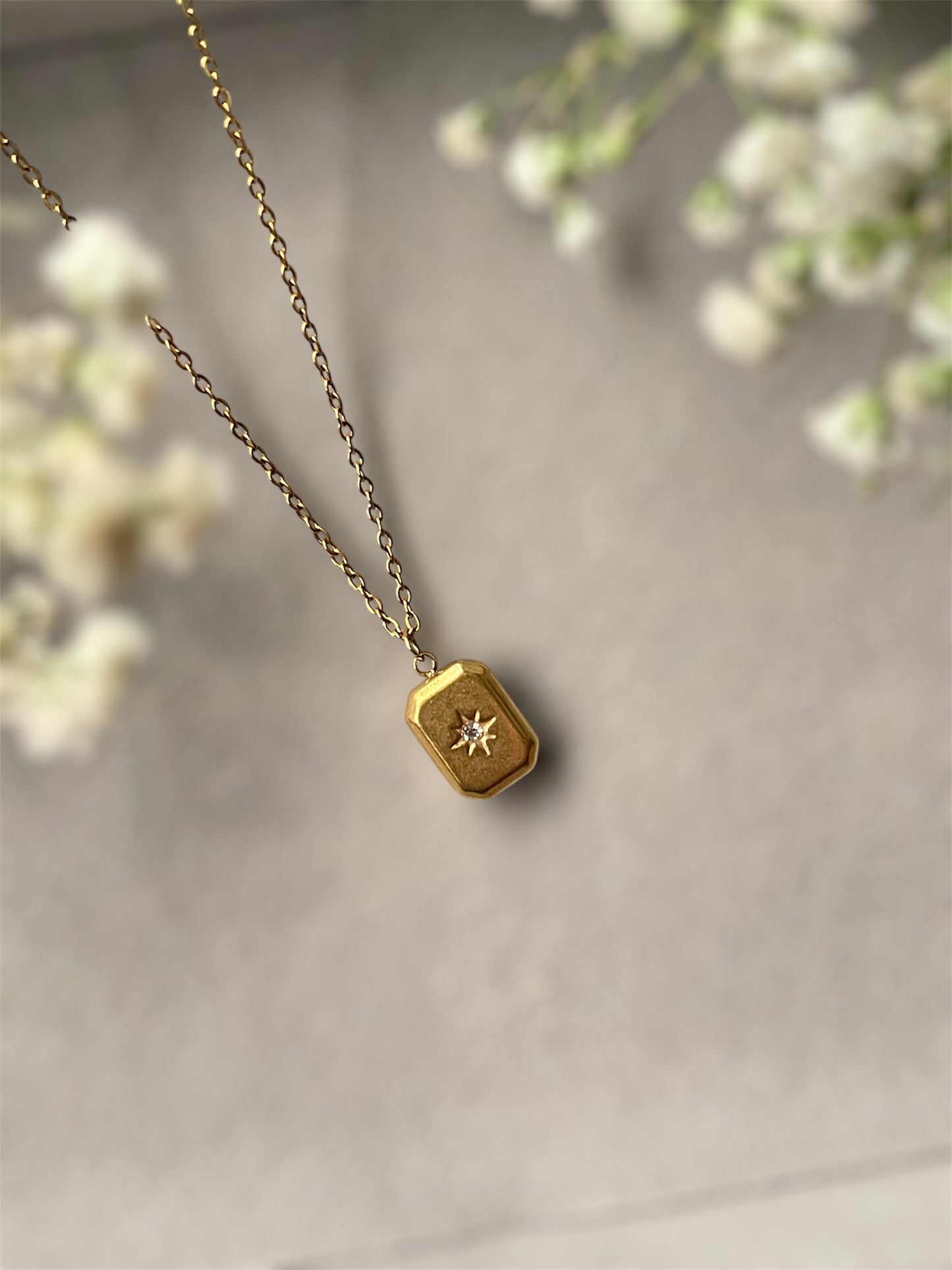 Stellar Square Necklace