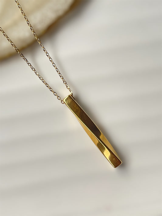 Golden Bar Necklace