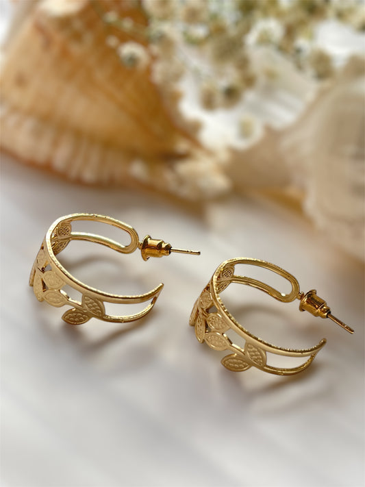 Leaf Hoops