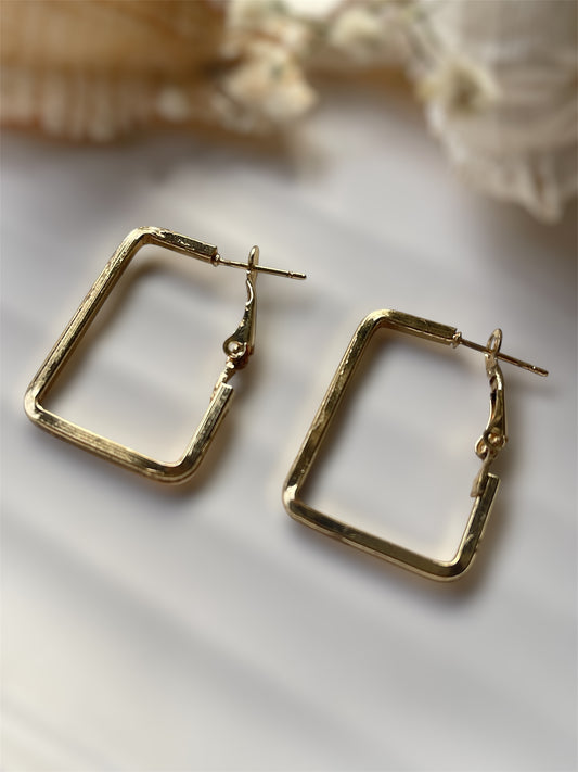Plain Rectangle Hoops