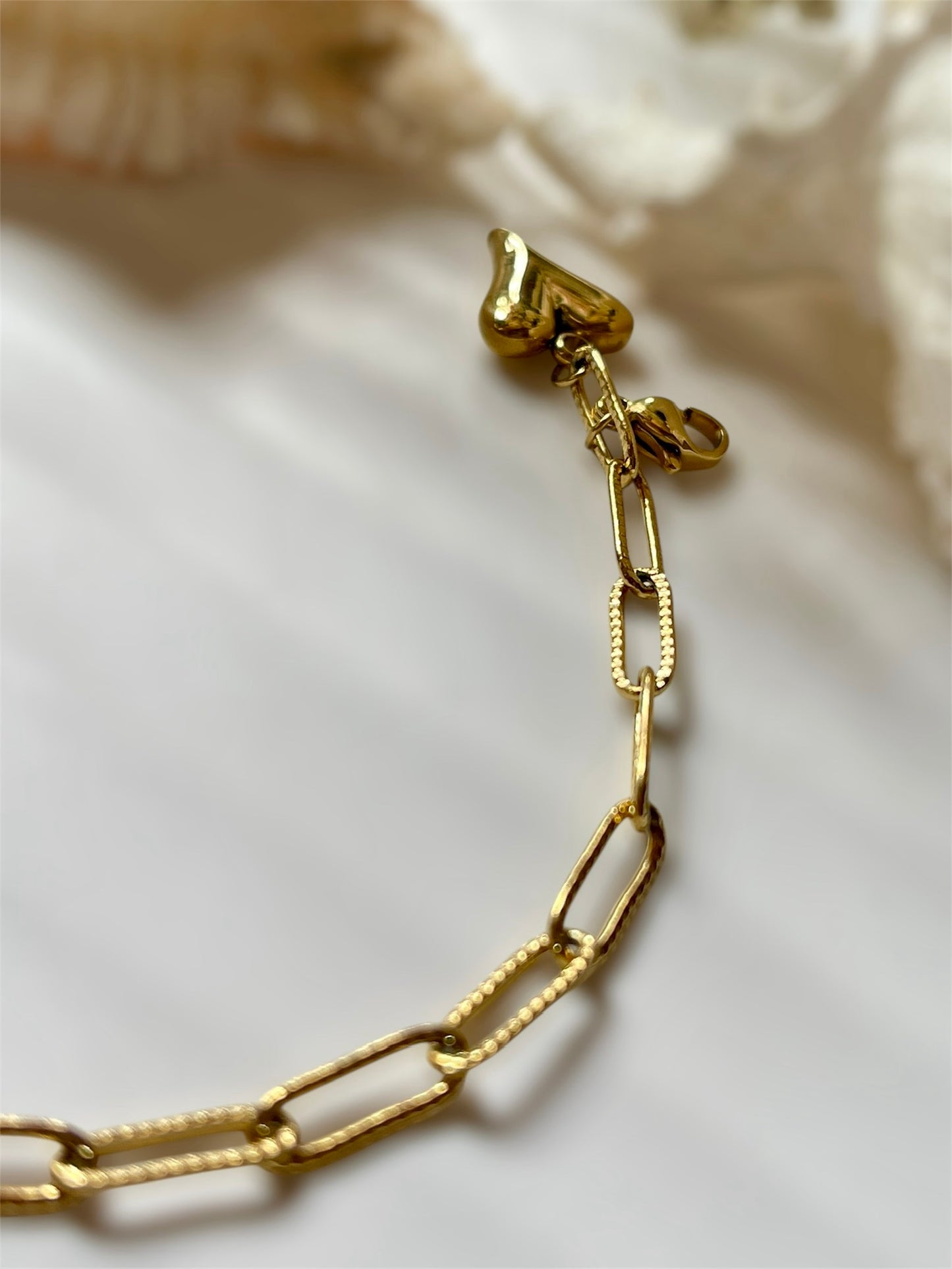 Heart Link Bracelet