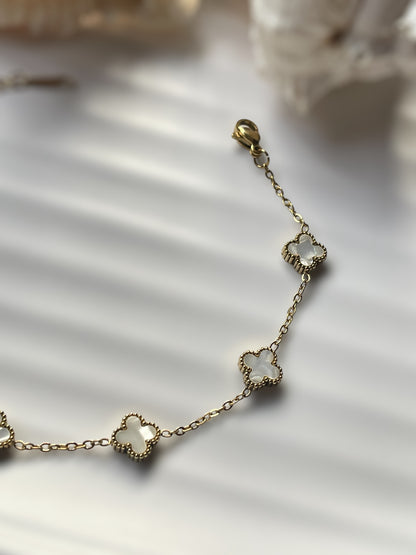 White Clover Bracelet