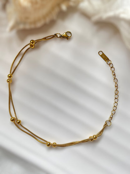 Bead Bar Anklet