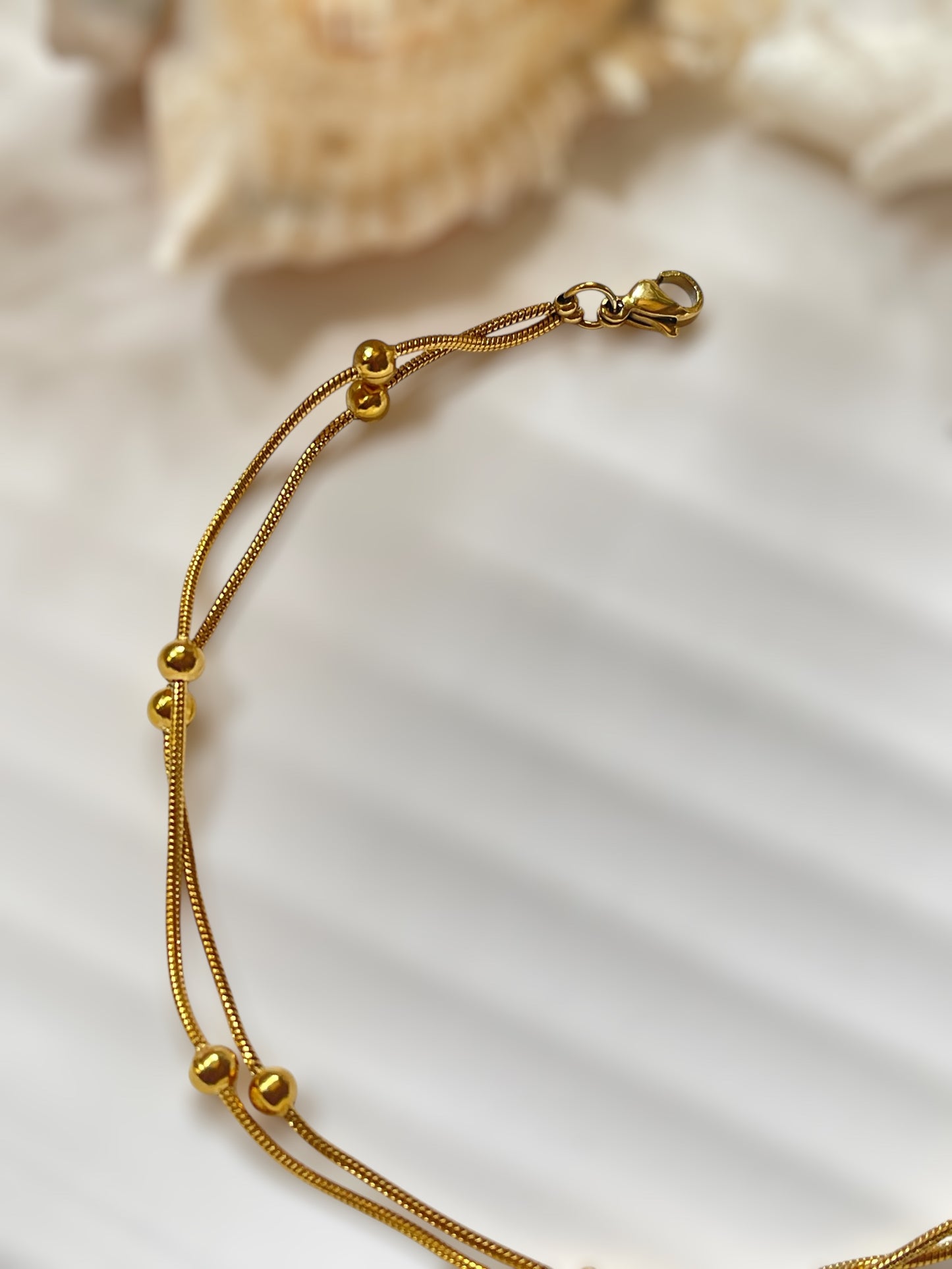 Bead Bar Anklet