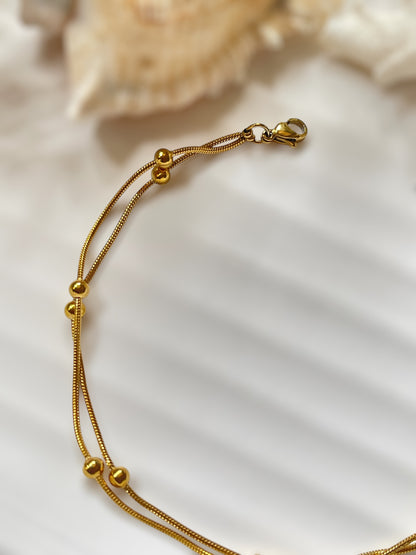 Bead Bar Anklet