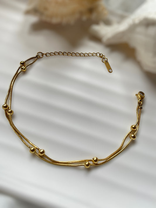 Bead Bar Anklet