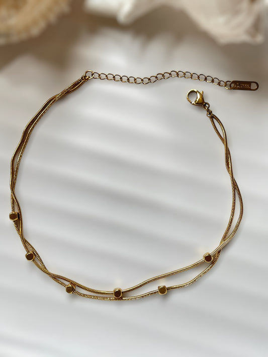 Celeste Bloom Anklet