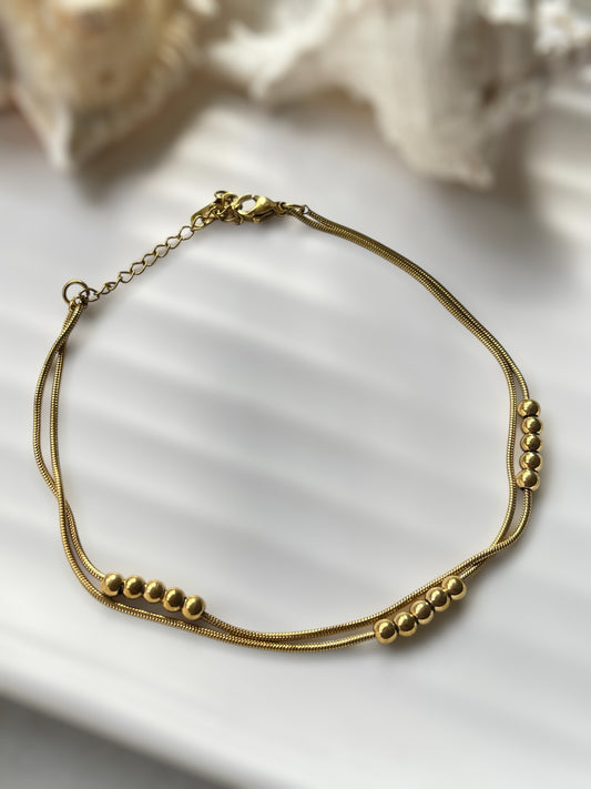 Petal Rhythm Anklet