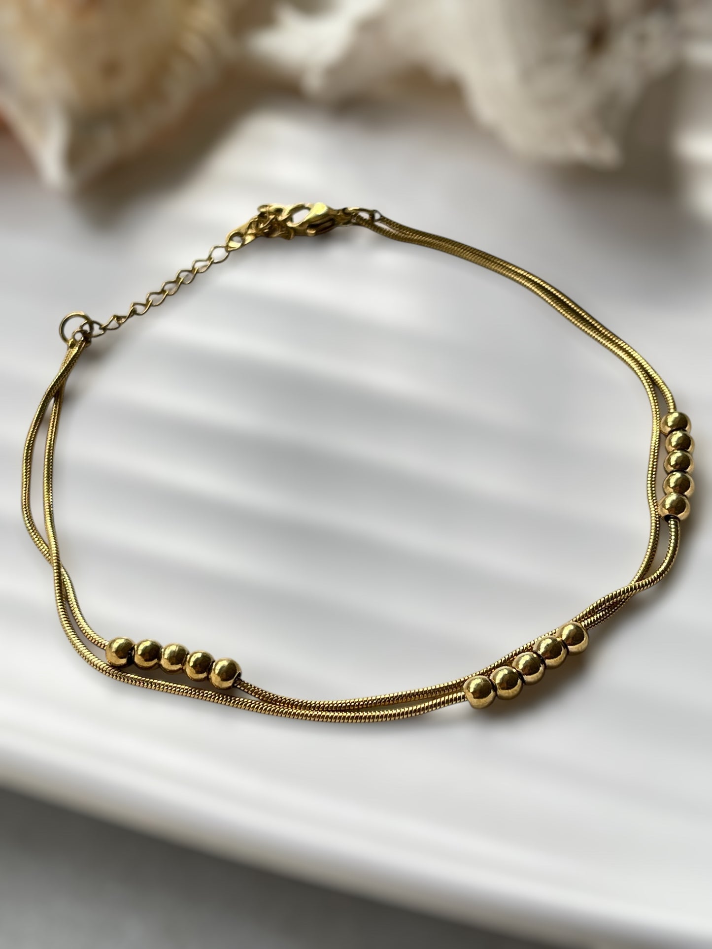 Petal Rhythm Anklet