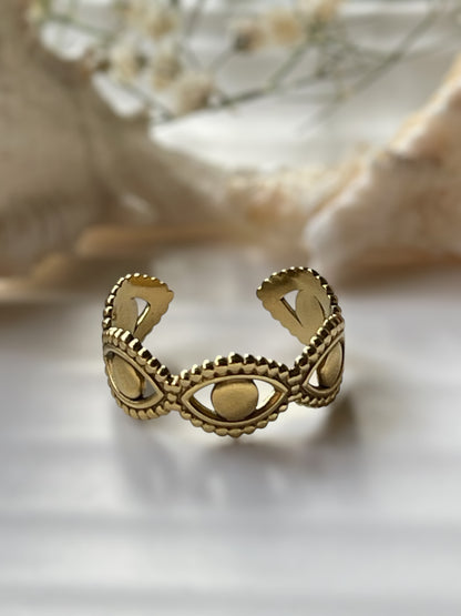 Evil Eye Band Ring