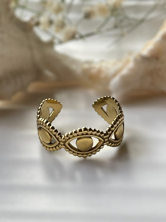 Evil Eye Band Ring