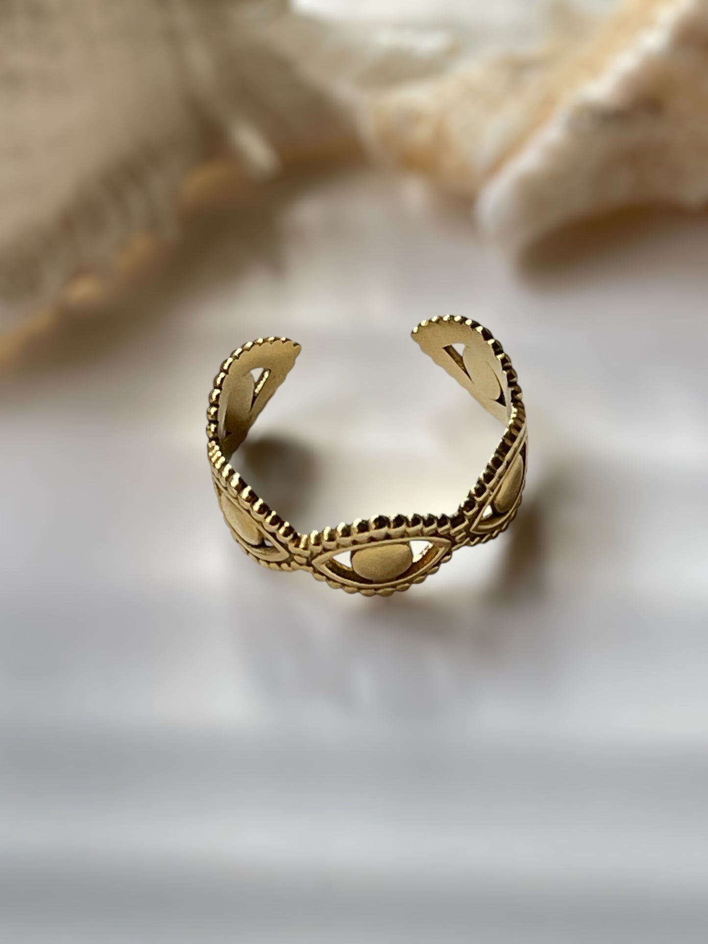 Evil Eye Band Ring