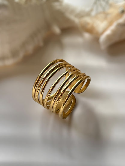 Ebon Bloom Ring