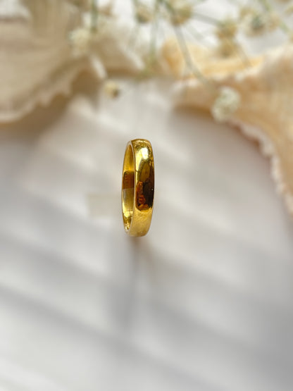 Glided Mirage Band Ring