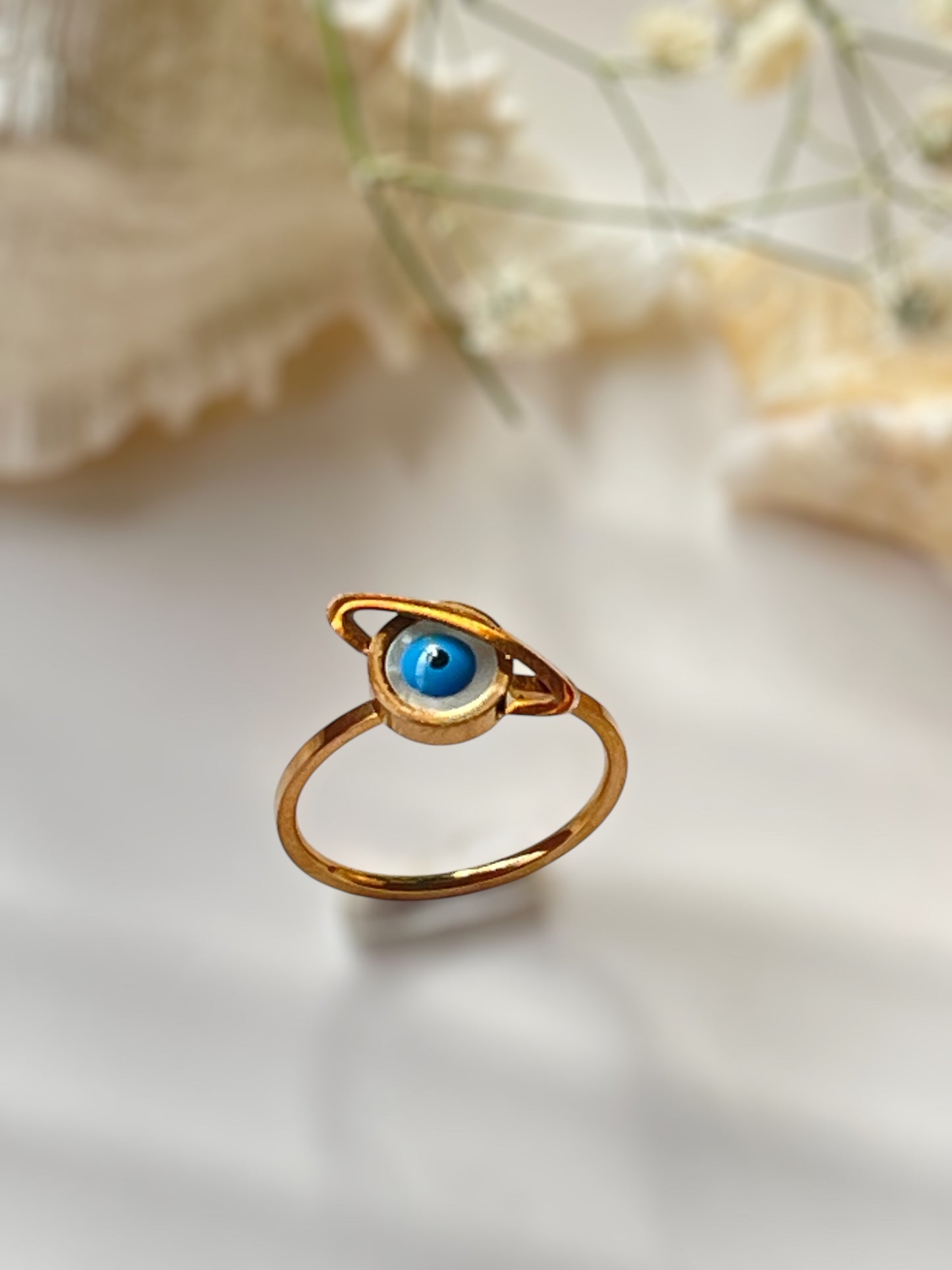Evil Eye Band Ring