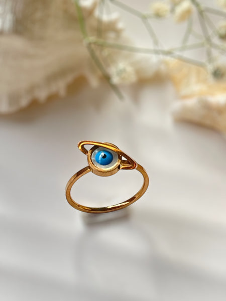 Evil Eye Band Ring