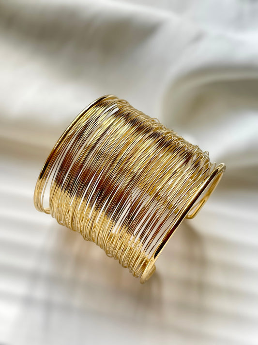 Radiance Row Cuff Bracelet